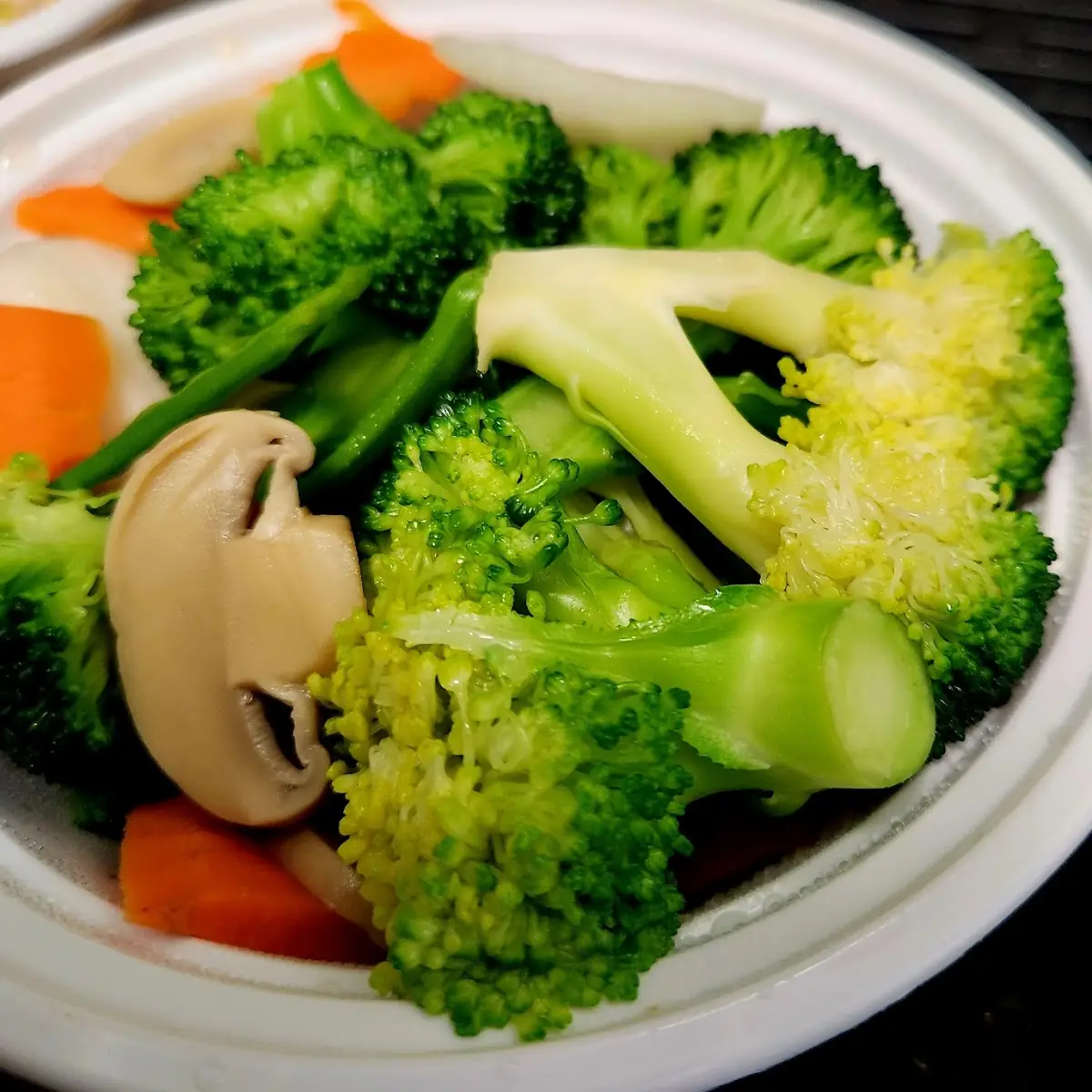 水煮素什锦 2 steamed mixed vegetables
